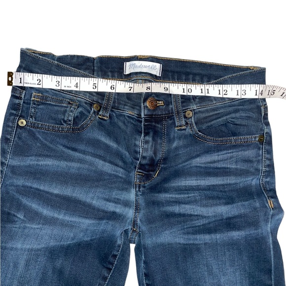 Madewell Dark wash Skinny Skinny Crop Size 26 Jeans - Picture 4 of 13
